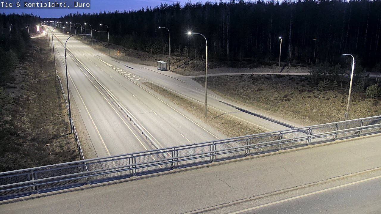Kelikamerat Kuva Tie 6 Kontiolahti, Uuro, Kontiolahti, Pohjois-Karjala