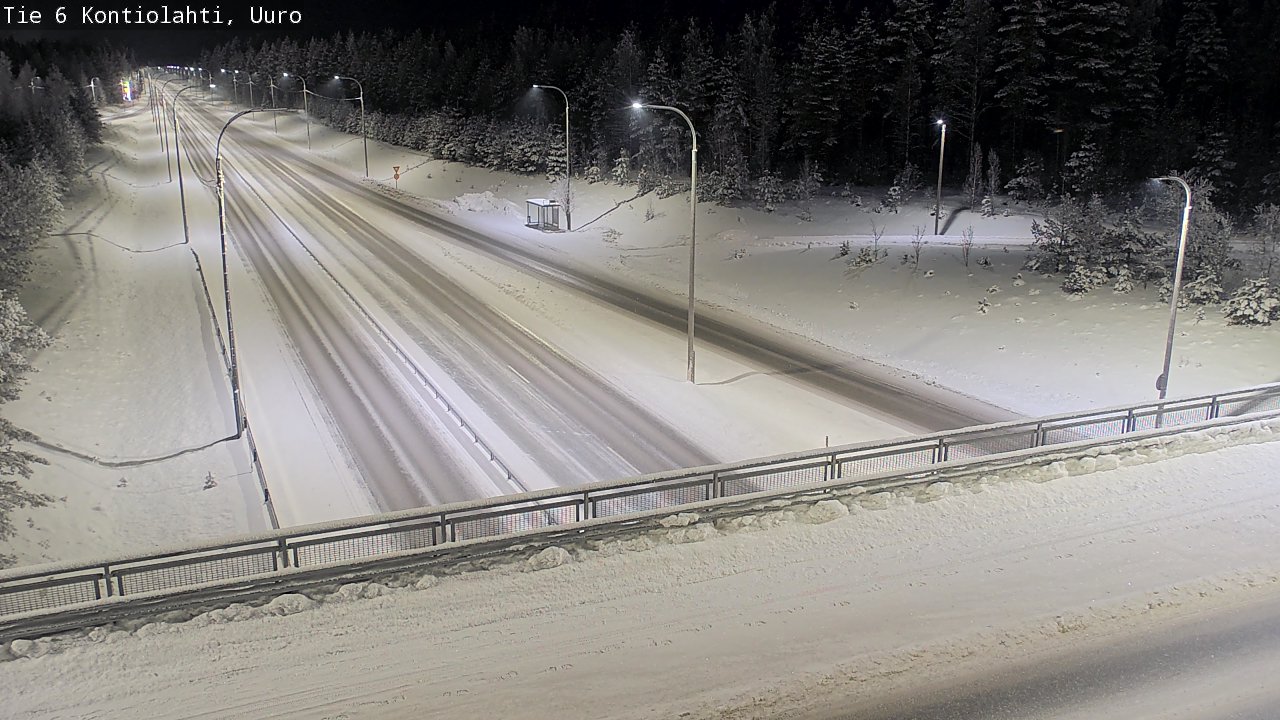 Kelikamerat Kuva Tie 6 Kontiolahti, Uuro, Kontiolahti, Pohjois-Karjala