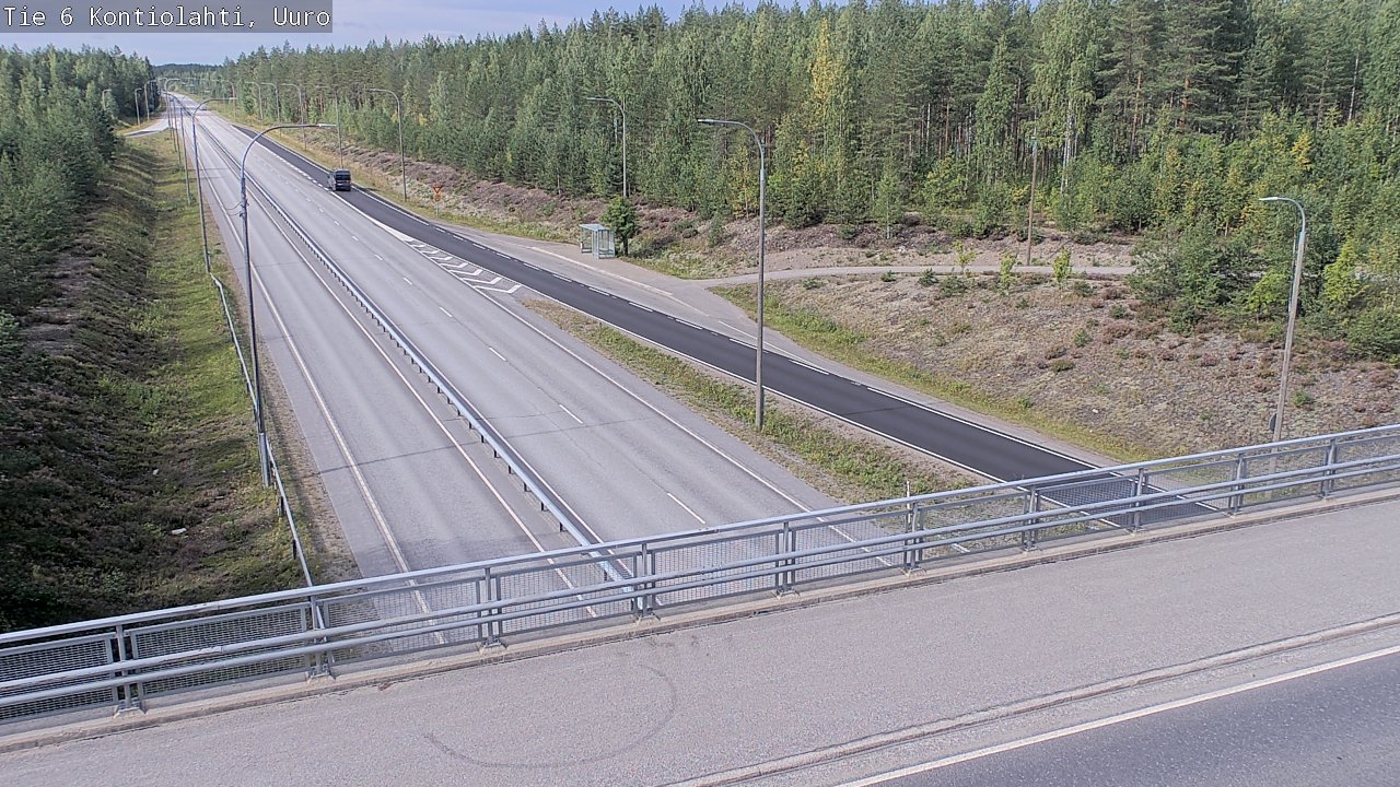 Kelikamerat Kuva Tie 6 Kontiolahti, Uuro, Kontiolahti, Pohjois-Karjala