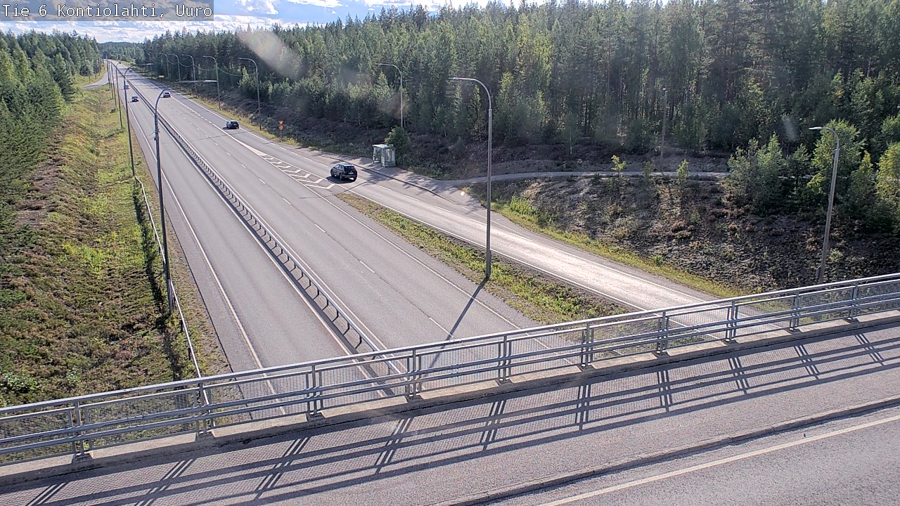 Kelikamerat Kuva Tie 6 Kontiolahti, Uuro, Kontiolahti, Pohjois-Karjala