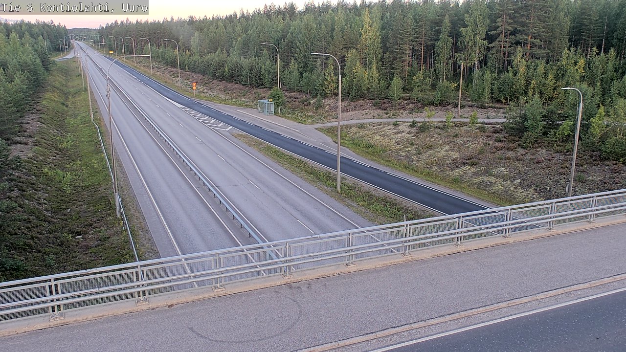 Kelikamerat Kuva Tie 6 Kontiolahti, Uuro, Kontiolahti, Pohjois-Karjala