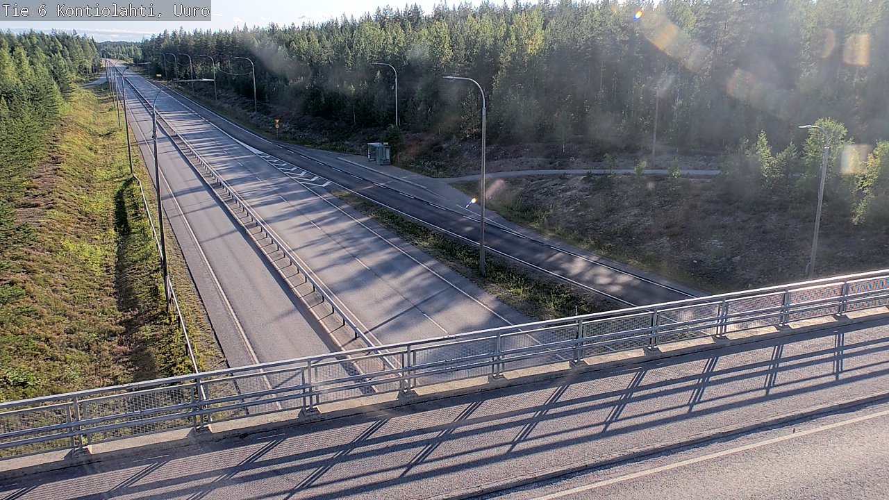Kelikamerat Kuva Tie 6 Kontiolahti, Uuro, Kontiolahti, Pohjois-Karjala