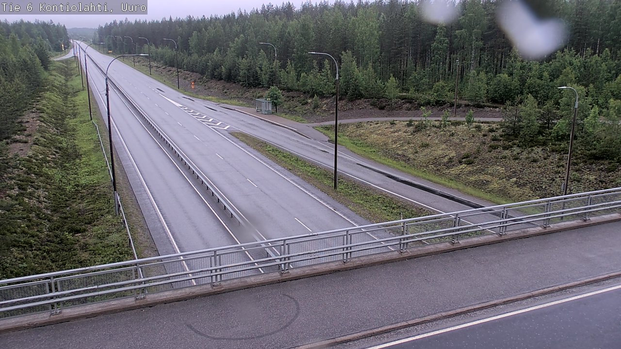 Kelikamerat Kuva Tie 6 Kontiolahti, Uuro, Kontiolahti, Pohjois-Karjala