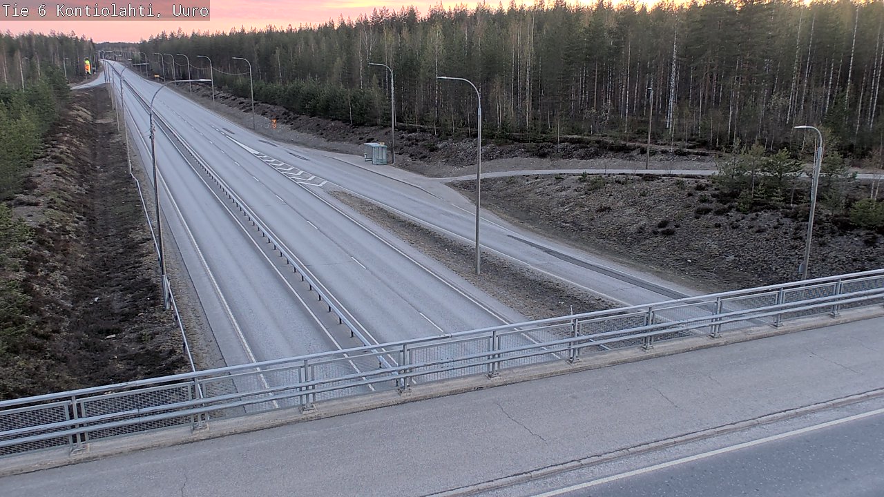 Kelikamerat Kuva Tie 6 Kontiolahti, Uuro, Kontiolahti, Pohjois-Karjala