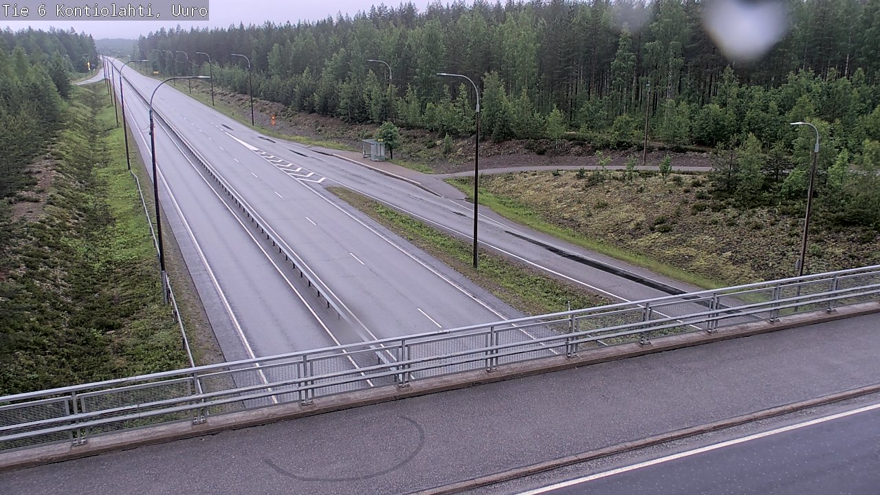 Kelikamerat Kuva Tie 6 Kontiolahti, Uuro, Kontiolahti, Pohjois-Karjala