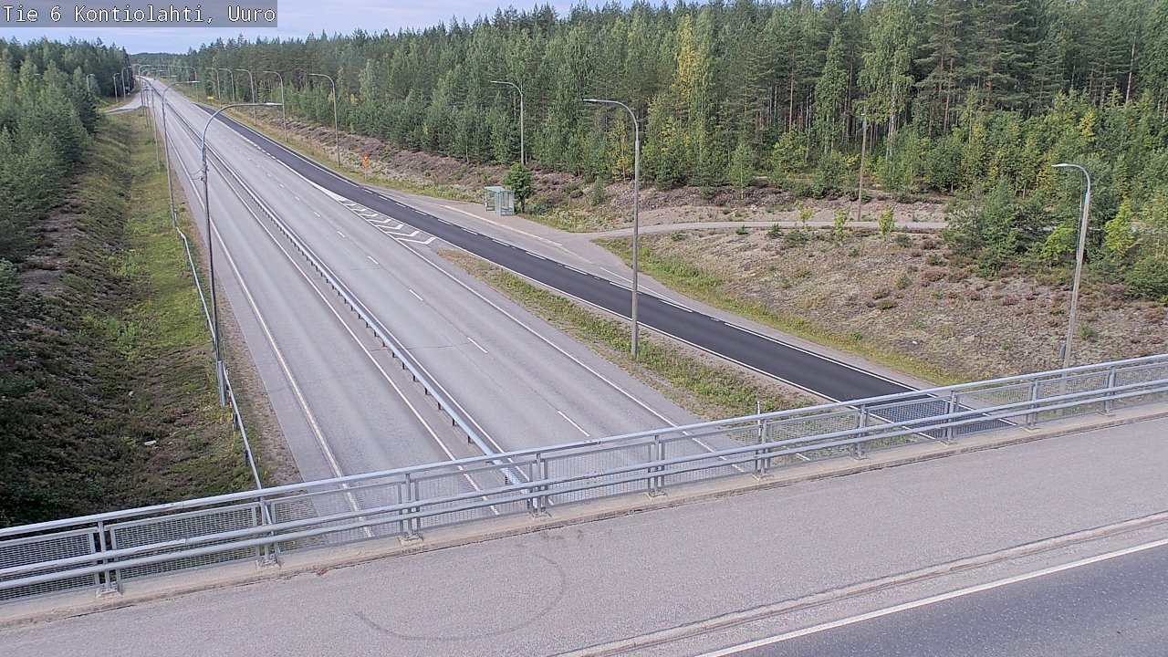 Kelikamerat Kuva Tie 6 Kontiolahti, Uuro, Kontiolahti, Pohjois-Karjala