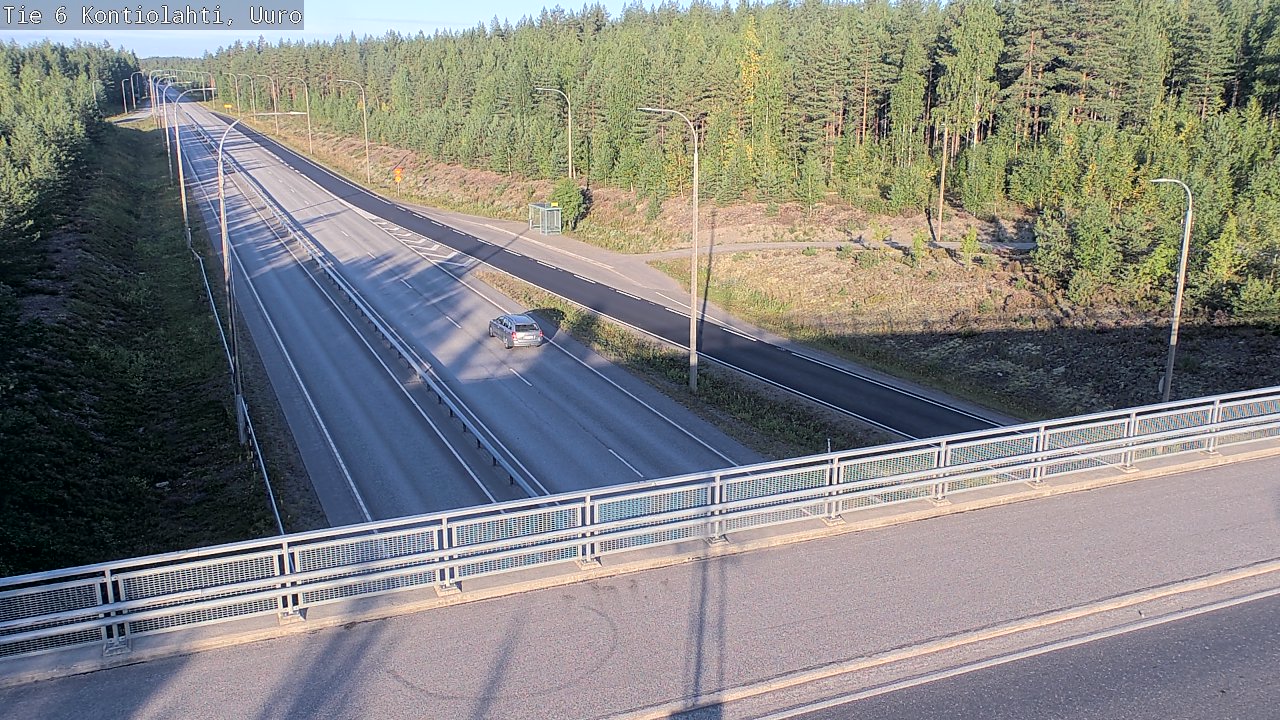Kelikamerat Kuva Tie 6 Kontiolahti, Uuro, Kontiolahti, Pohjois-Karjala
