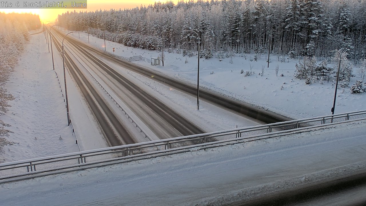 Kelikamerat Kuva Tie 6 Kontiolahti, Uuro, Kontiolahti, Pohjois-Karjala