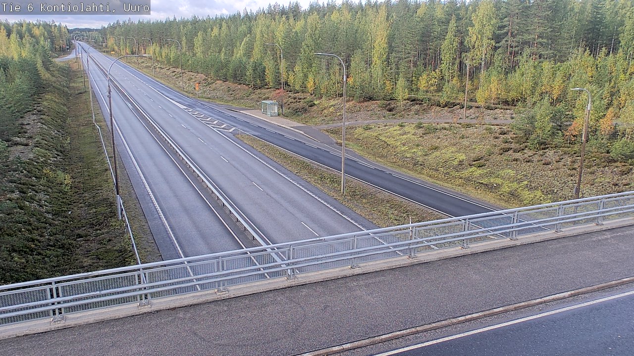 Kelikamerat Kuva Tie 6 Kontiolahti, Uuro, Kontiolahti, Pohjois-Karjala