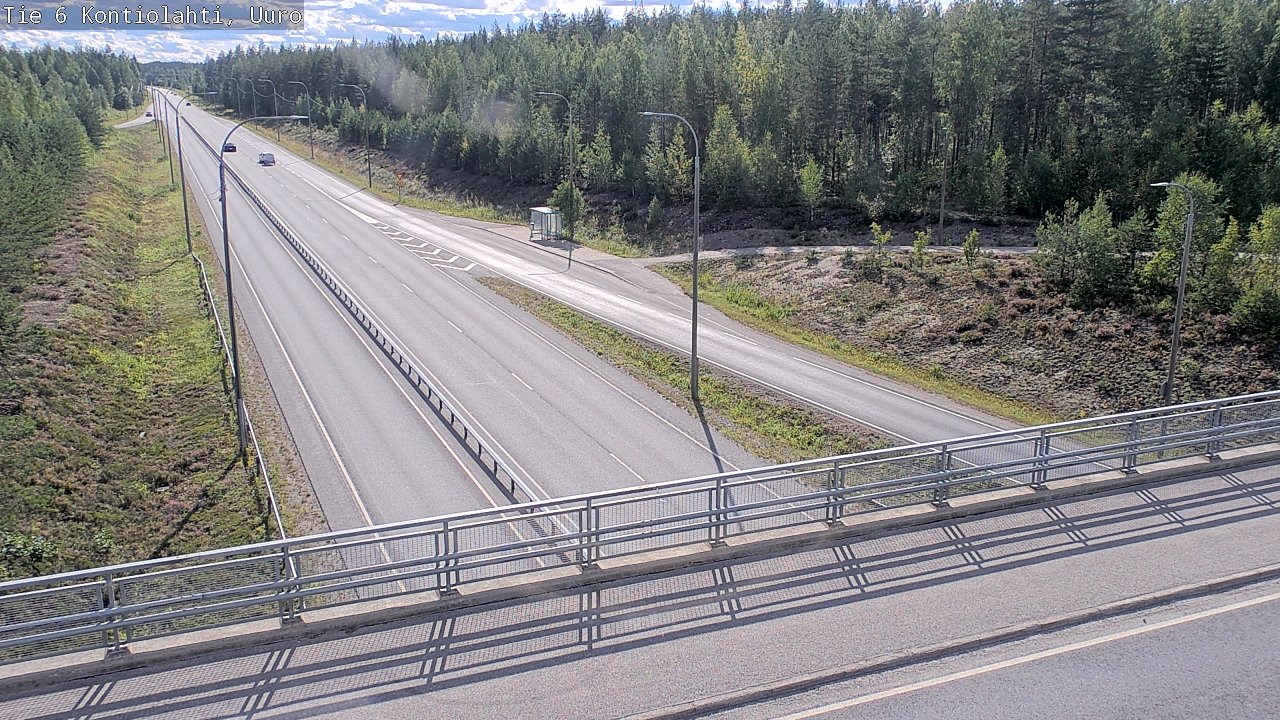 Kelikamerat Kuva Tie 6 Kontiolahti, Uuro, Kontiolahti, Pohjois-Karjala