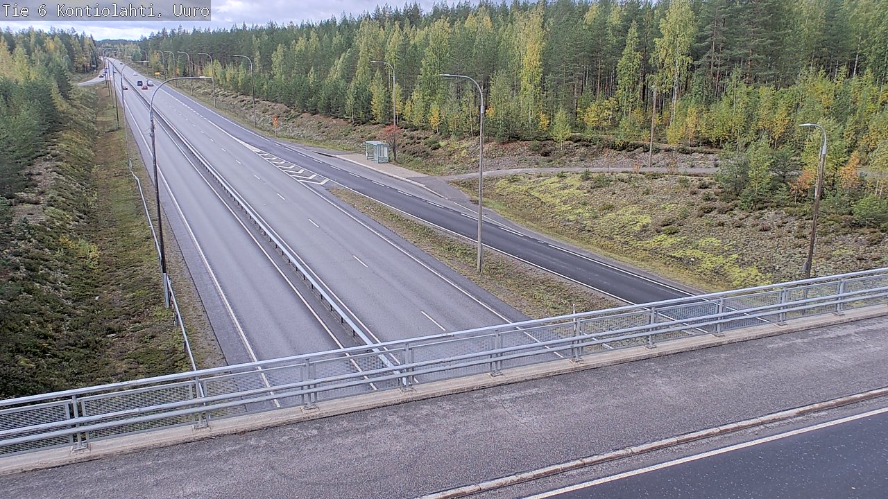 Kelikamerat Kuva Tie 6 Kontiolahti, Uuro, Kontiolahti, Pohjois-Karjala