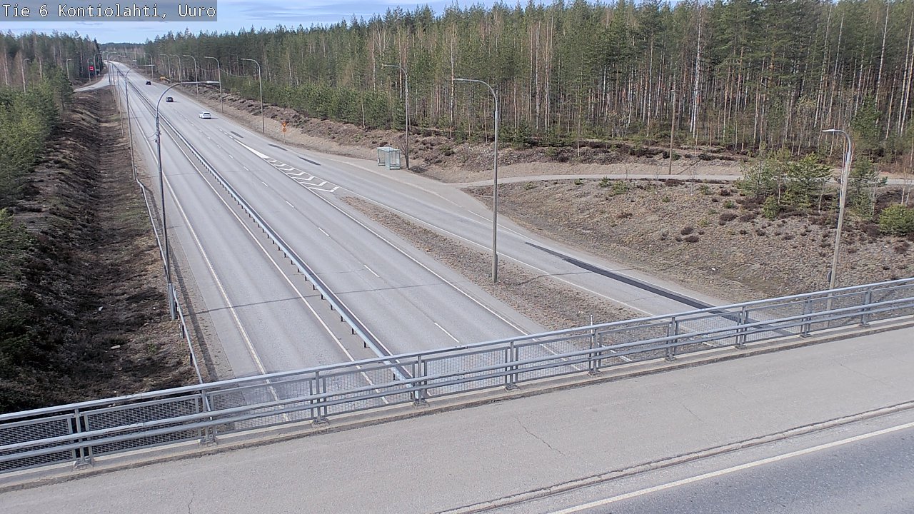 Kelikamerat Kuva Tie 6 Kontiolahti, Uuro, Kontiolahti, Pohjois-Karjala