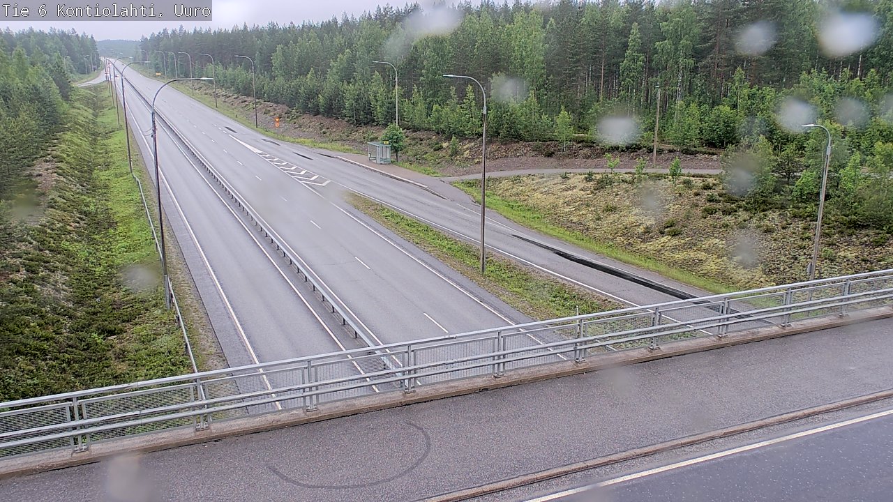 Kelikamerat Kuva Tie 6 Kontiolahti, Uuro, Kontiolahti, Pohjois-Karjala