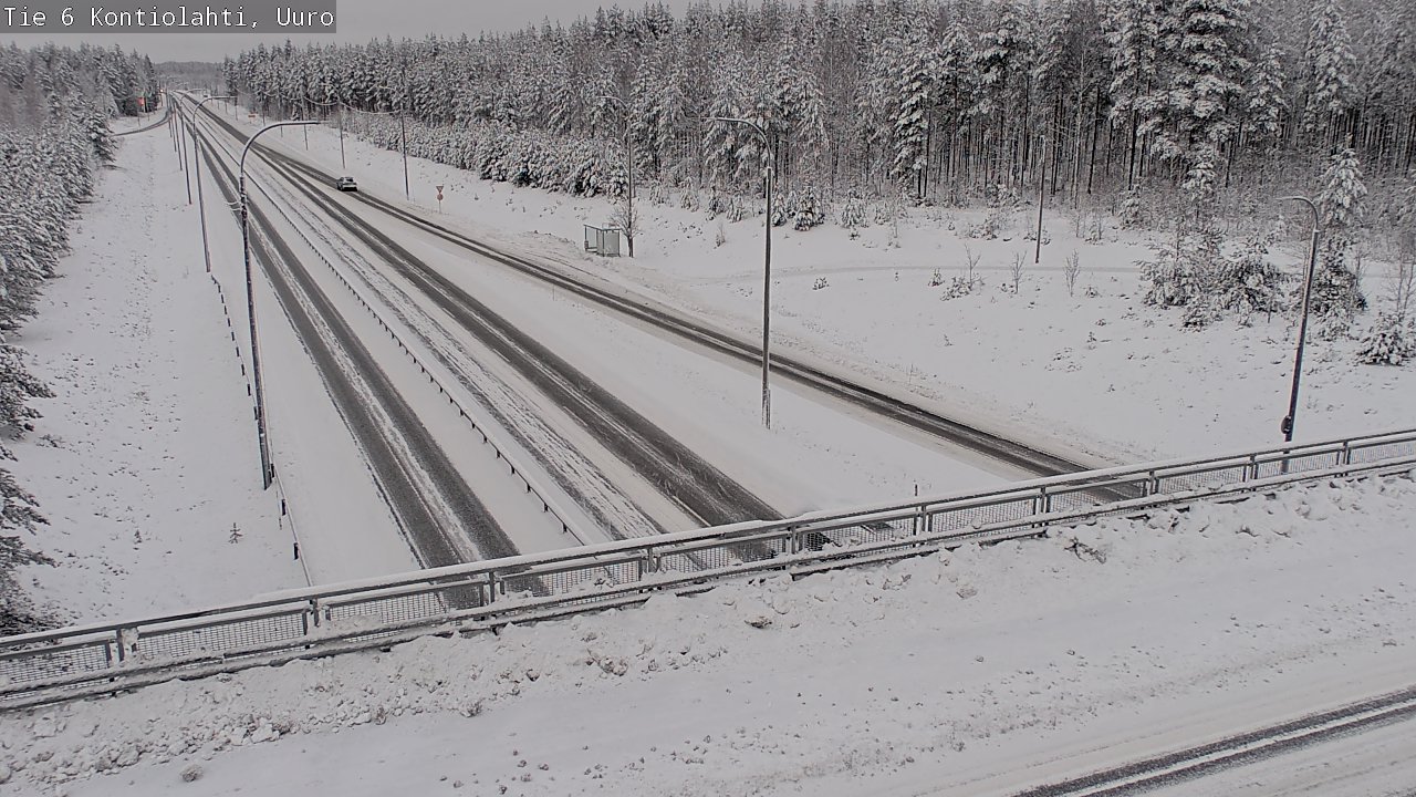 Kelikamerat Kuva Tie 6 Kontiolahti, Uuro, Kontiolahti, Pohjois-Karjala