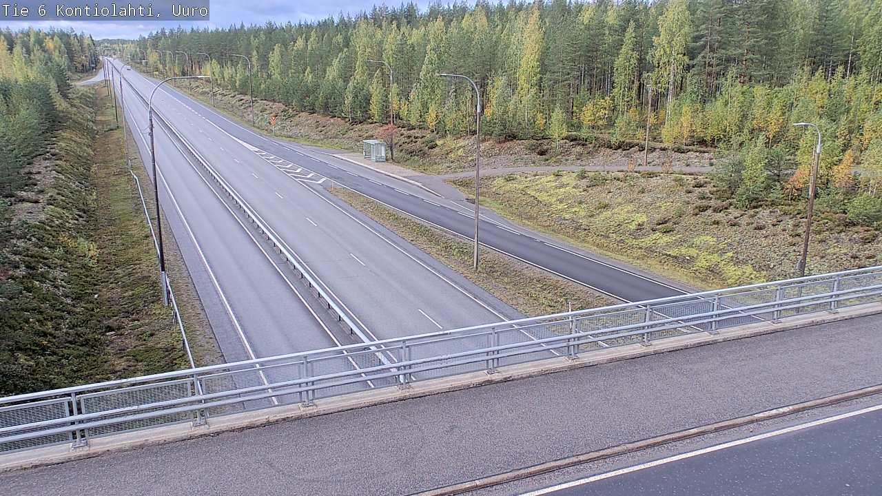 Kelikamerat Kuva Tie 6 Kontiolahti, Uuro, Kontiolahti, Pohjois-Karjala