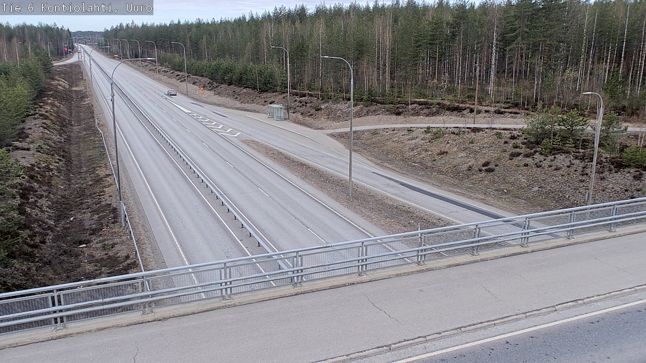 Kelikamerat Kuva Tie 6 Kontiolahti, Uuro, Kontiolahti, Pohjois-Karjala