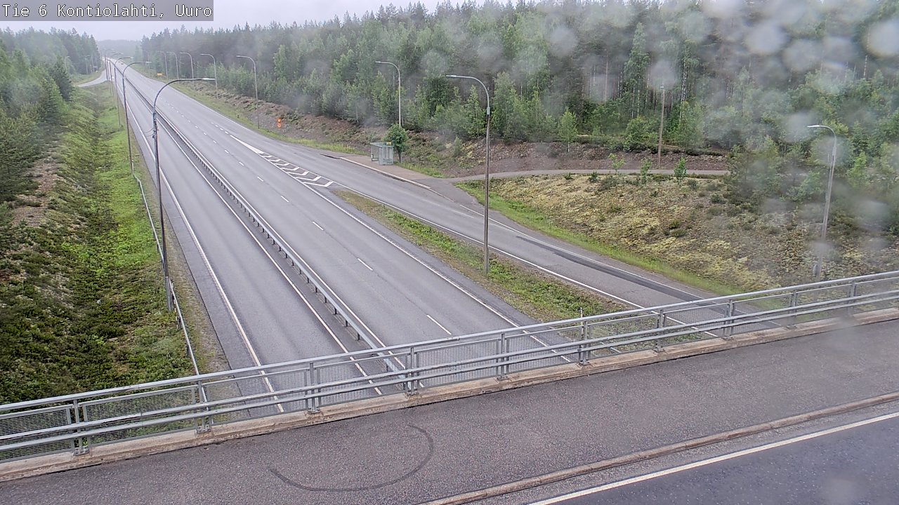 Kelikamerat Kuva Tie 6 Kontiolahti, Uuro, Kontiolahti, Pohjois-Karjala