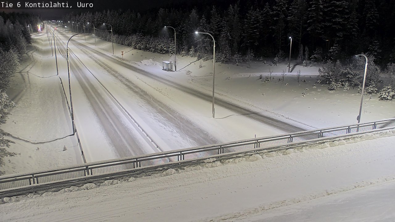Kelikamerat Kuva Tie 6 Kontiolahti, Uuro, Kontiolahti, Pohjois-Karjala