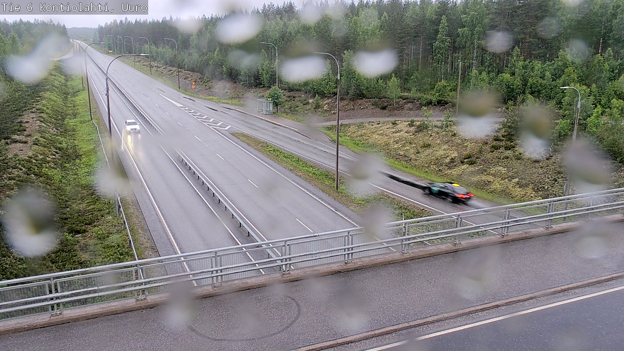 Kelikamerat Kuva Tie 6 Kontiolahti, Uuro, Kontiolahti, Pohjois-Karjala