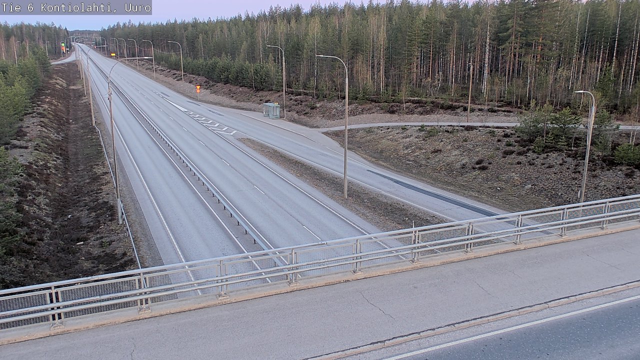 Kelikamerat Kuva Tie 6 Kontiolahti, Uuro, Kontiolahti, Pohjois-Karjala