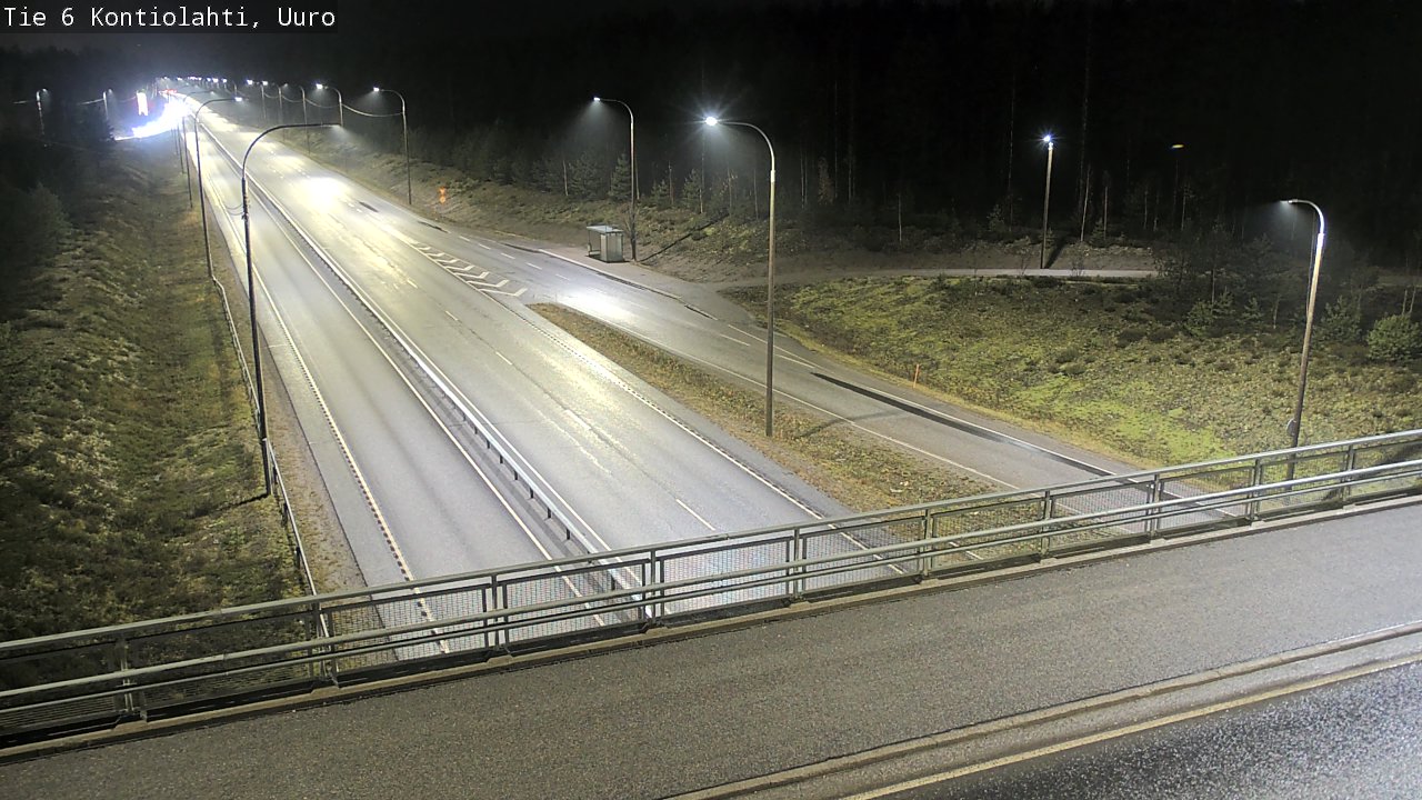 Kelikamerat Kuva Tie 6 Kontiolahti, Uuro, Kontiolahti, Pohjois-Karjala