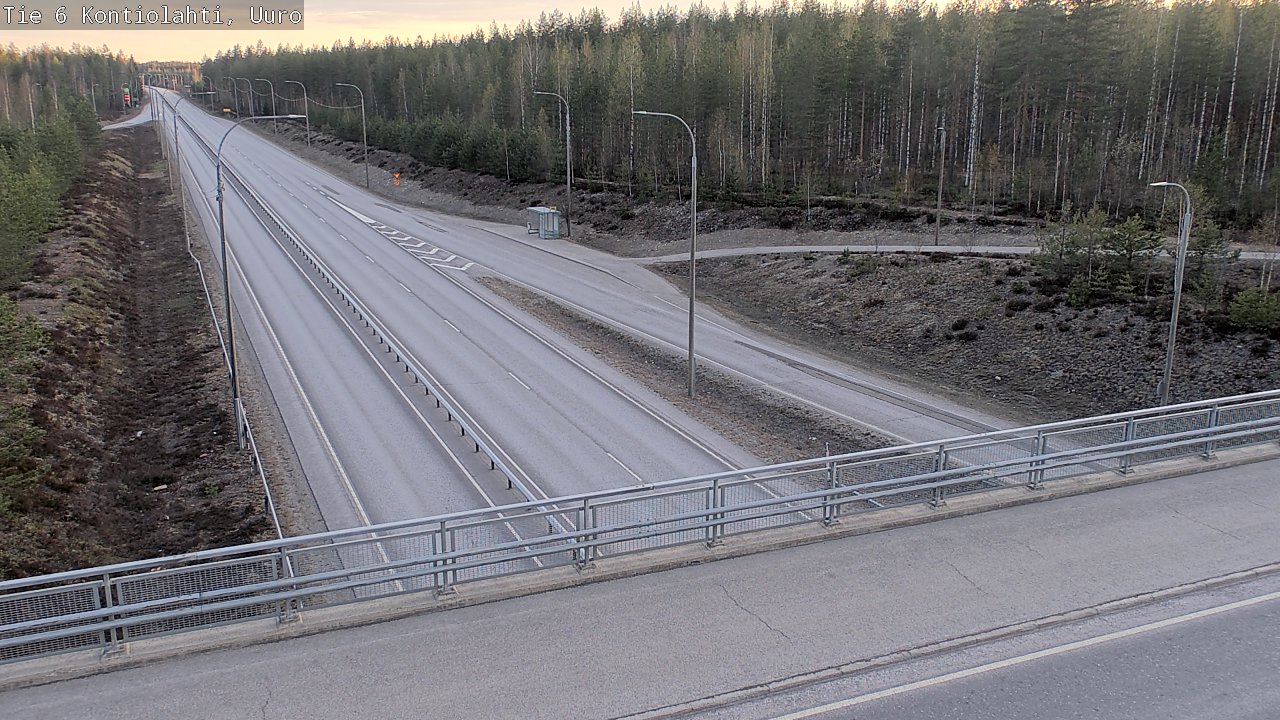 Kelikamerat Kuva Tie 6 Kontiolahti, Uuro, Kontiolahti, Pohjois-Karjala