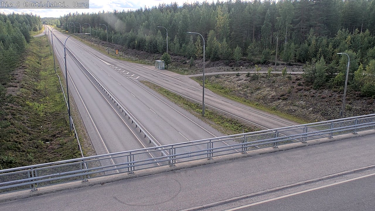 Kelikamerat Kuva Tie 6 Kontiolahti, Uuro, Kontiolahti, Pohjois-Karjala