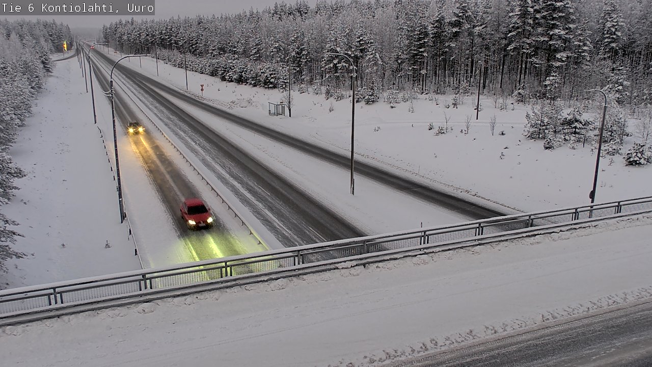 Kelikamerat Kuva Tie 6 Kontiolahti, Uuro, Kontiolahti, Pohjois-Karjala