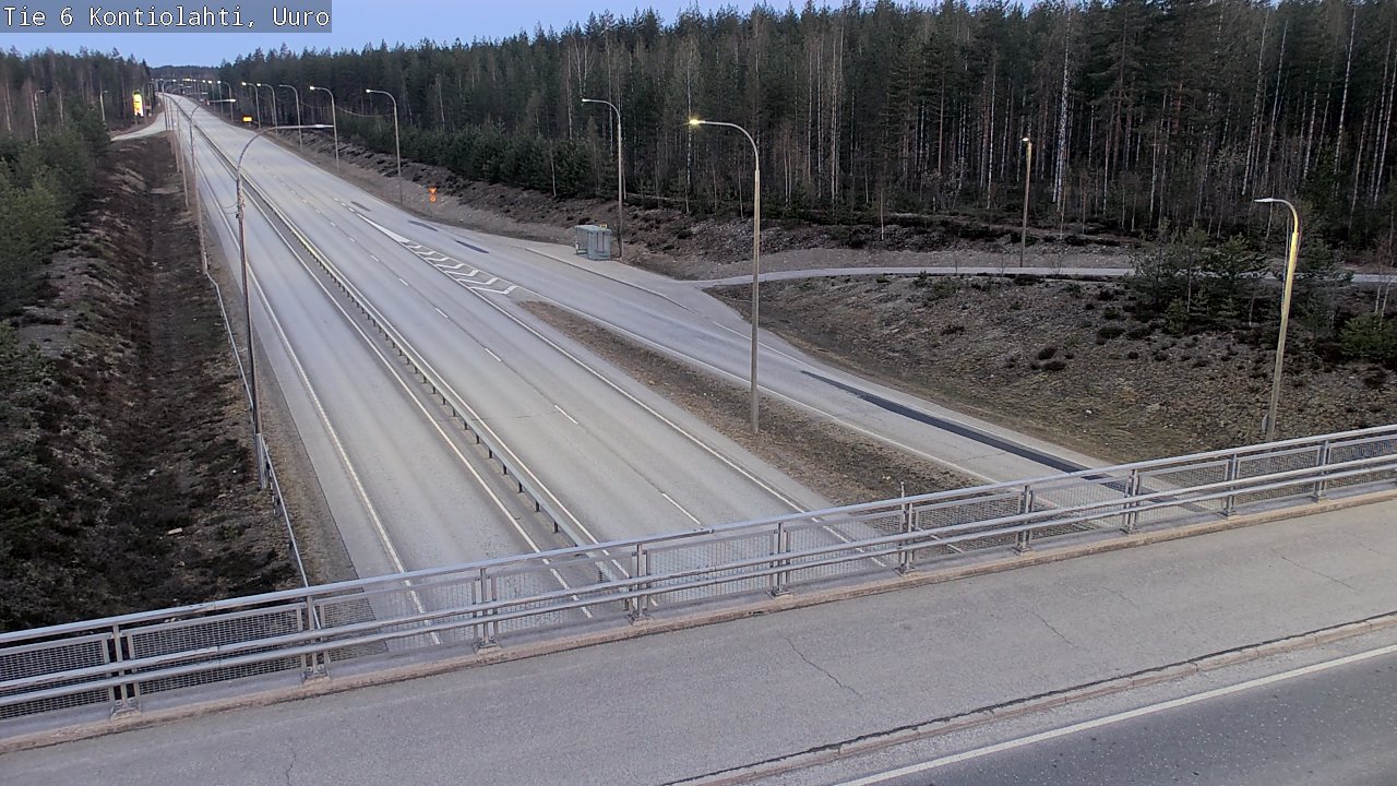 Kelikamerat Kuva Tie 6 Kontiolahti, Uuro, Kontiolahti, Pohjois-Karjala
