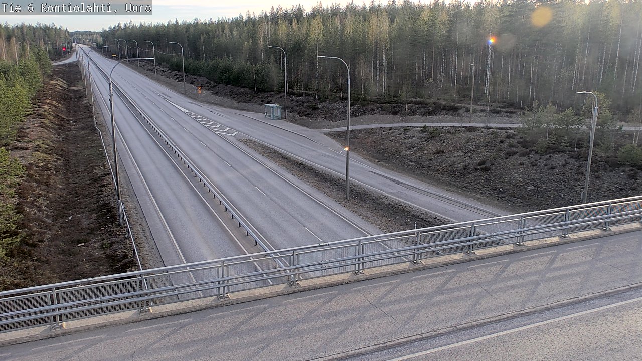 Kelikamerat Kuva Tie 6 Kontiolahti, Uuro, Kontiolahti, Pohjois-Karjala