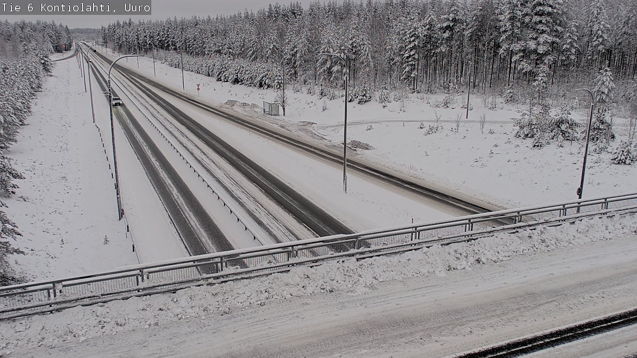 Kelikamerat Kuva Tie 6 Kontiolahti, Uuro, Kontiolahti, Pohjois-Karjala