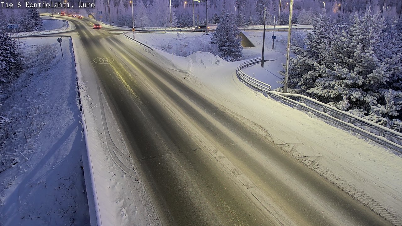 Kelikamerat Kuva Tie 6 Kontiolahti, Uuro, Kontiolahti, Pohjois-Karjala