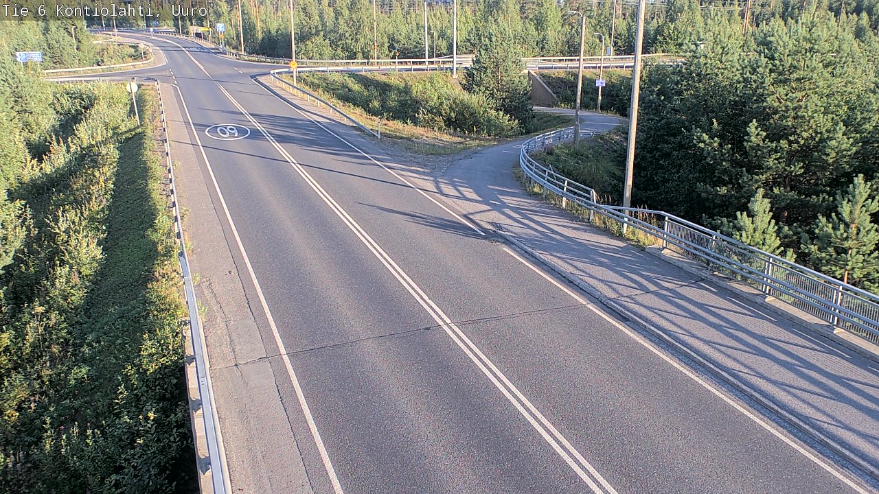 Kelikamerat Kuva Tie 6 Kontiolahti, Uuro, Kontiolahti, Pohjois-Karjala