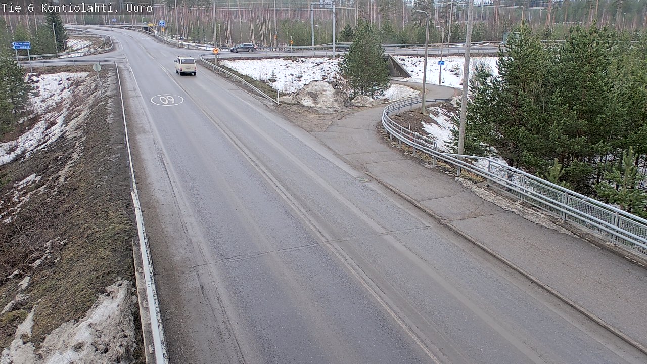 Kelikamerat Kuva Tie 6 Kontiolahti, Uuro, Kontiolahti, Pohjois-Karjala