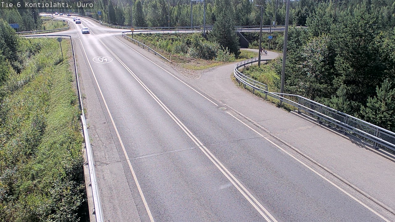 Kelikamerat Kuva Tie 6 Kontiolahti, Uuro, Kontiolahti, Pohjois-Karjala