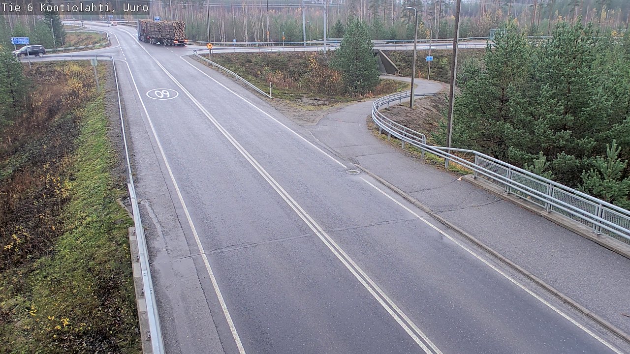 Kelikamerat Kuva Tie 6 Kontiolahti, Uuro, Kontiolahti, Pohjois-Karjala