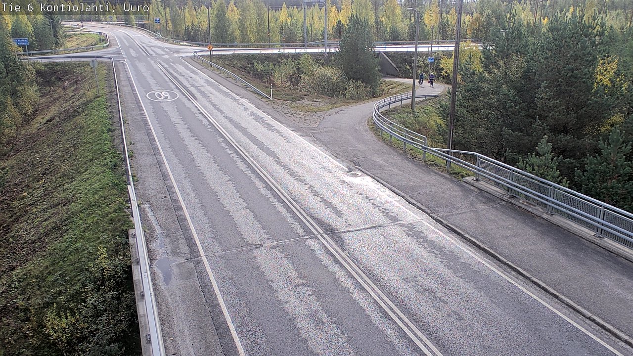 Kelikamerat Kuva Tie 6 Kontiolahti, Uuro, Kontiolahti, Pohjois-Karjala