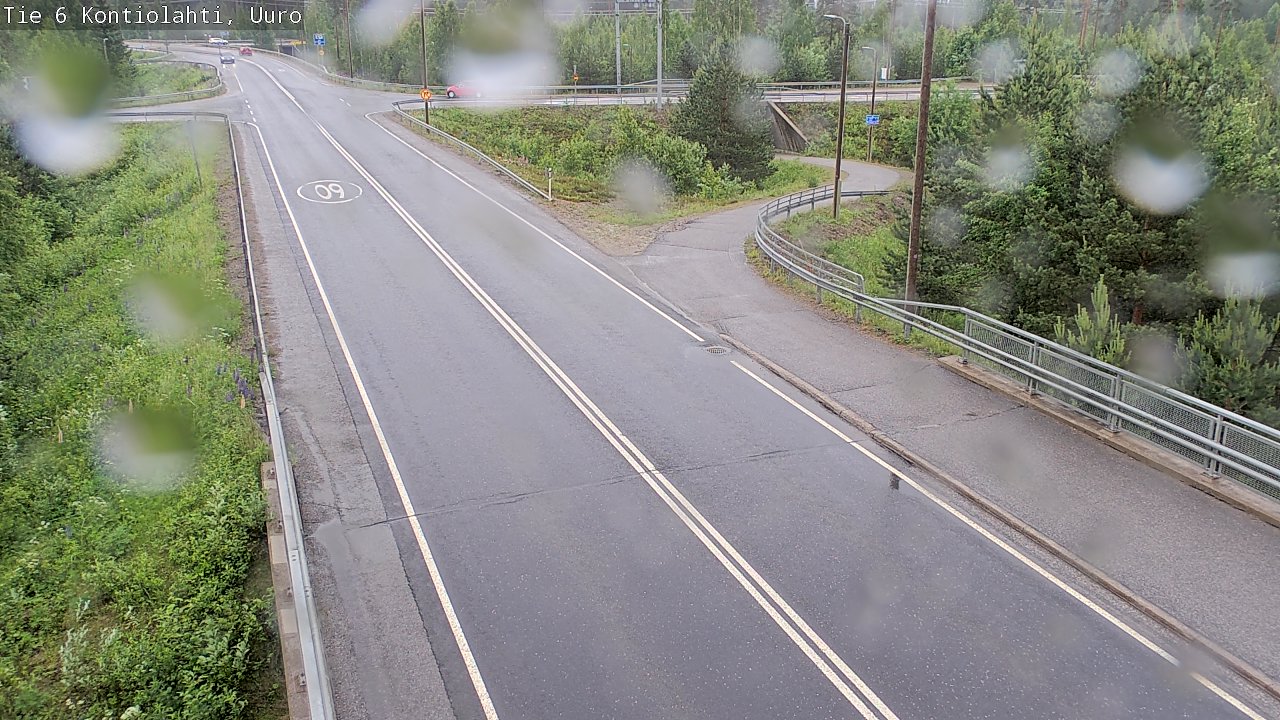Kelikamerat Kuva Tie 6 Kontiolahti, Uuro, Kontiolahti, Pohjois-Karjala
