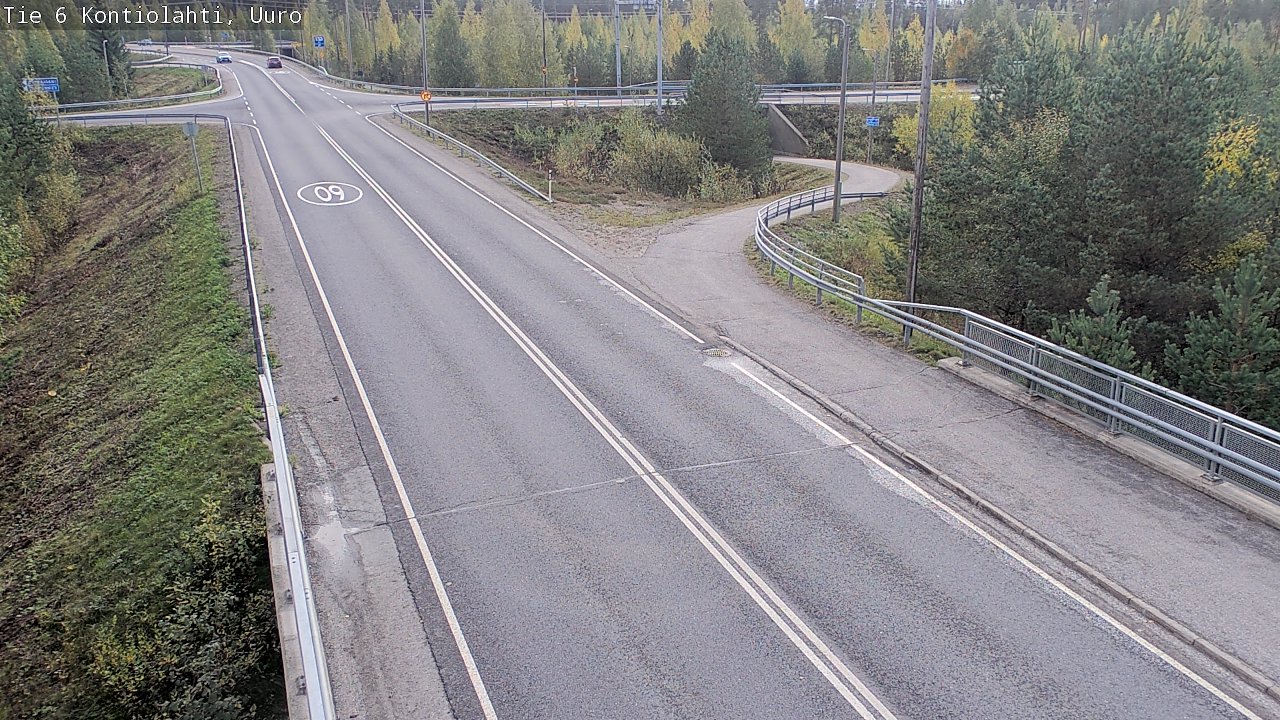 Kelikamerat Kuva Tie 6 Kontiolahti, Uuro, Kontiolahti, Pohjois-Karjala