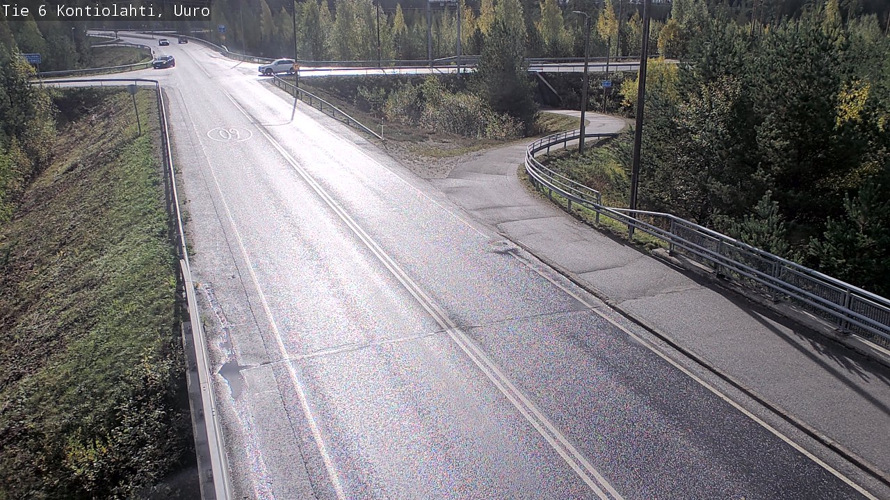 Weather Camera Image Väg 6 Kontiolax, Uuro, Kontiolahti, Pohjois-Karjala