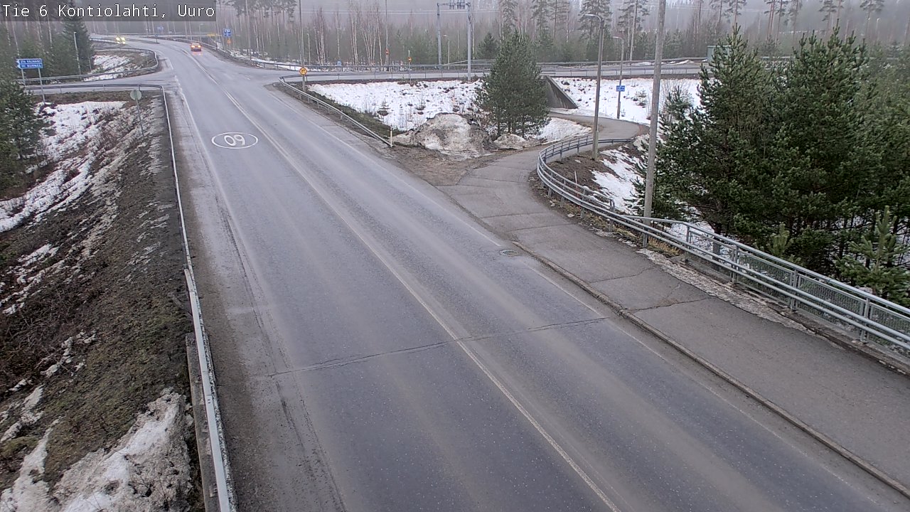 Kelikamerat Kuva Tie 6 Kontiolahti, Uuro, Kontiolahti, Pohjois-Karjala