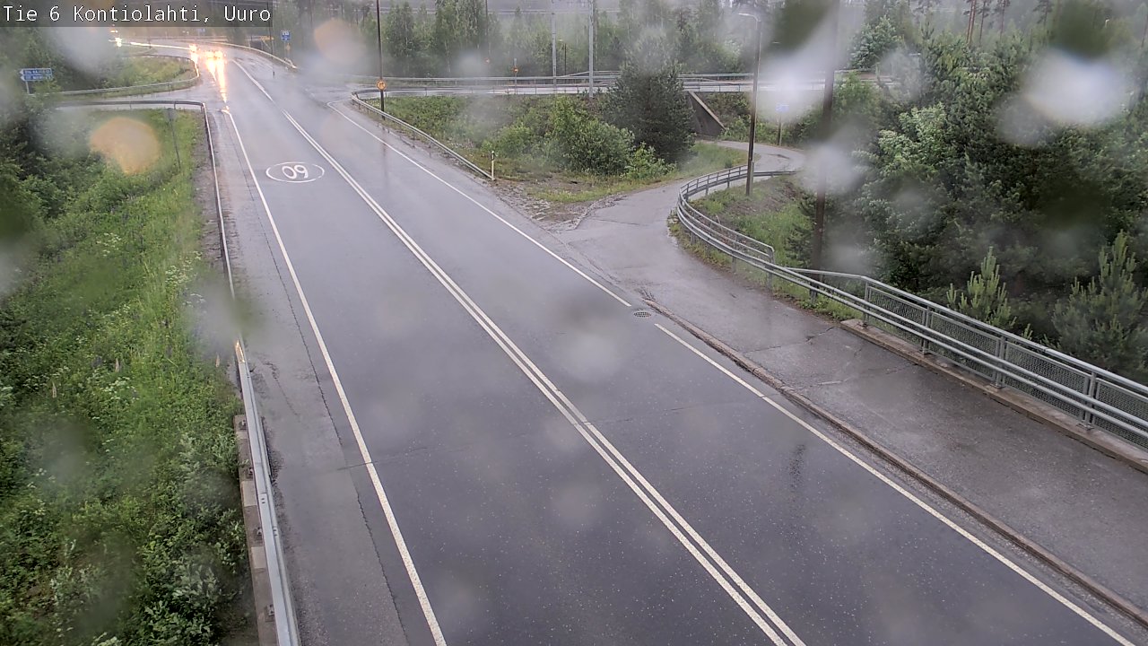 Kelikamerat Kuva Tie 6 Kontiolahti, Uuro, Kontiolahti, Pohjois-Karjala