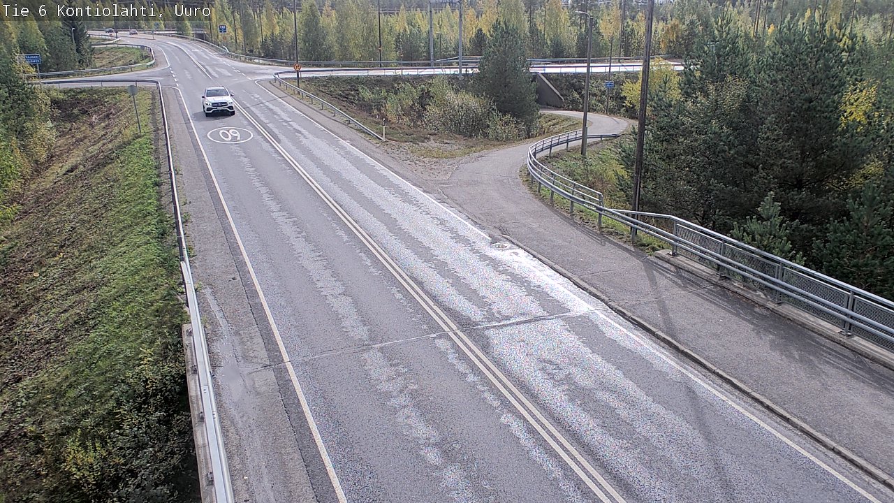 Kelikamerat Kuva Tie 6 Kontiolahti, Uuro, Kontiolahti, Pohjois-Karjala