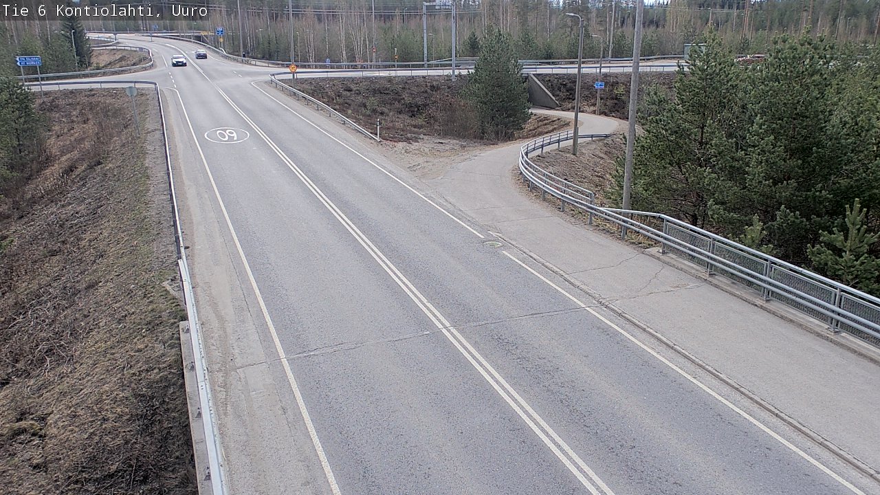 Kelikamerat Kuva Tie 6 Kontiolahti, Uuro, Kontiolahti, Pohjois-Karjala