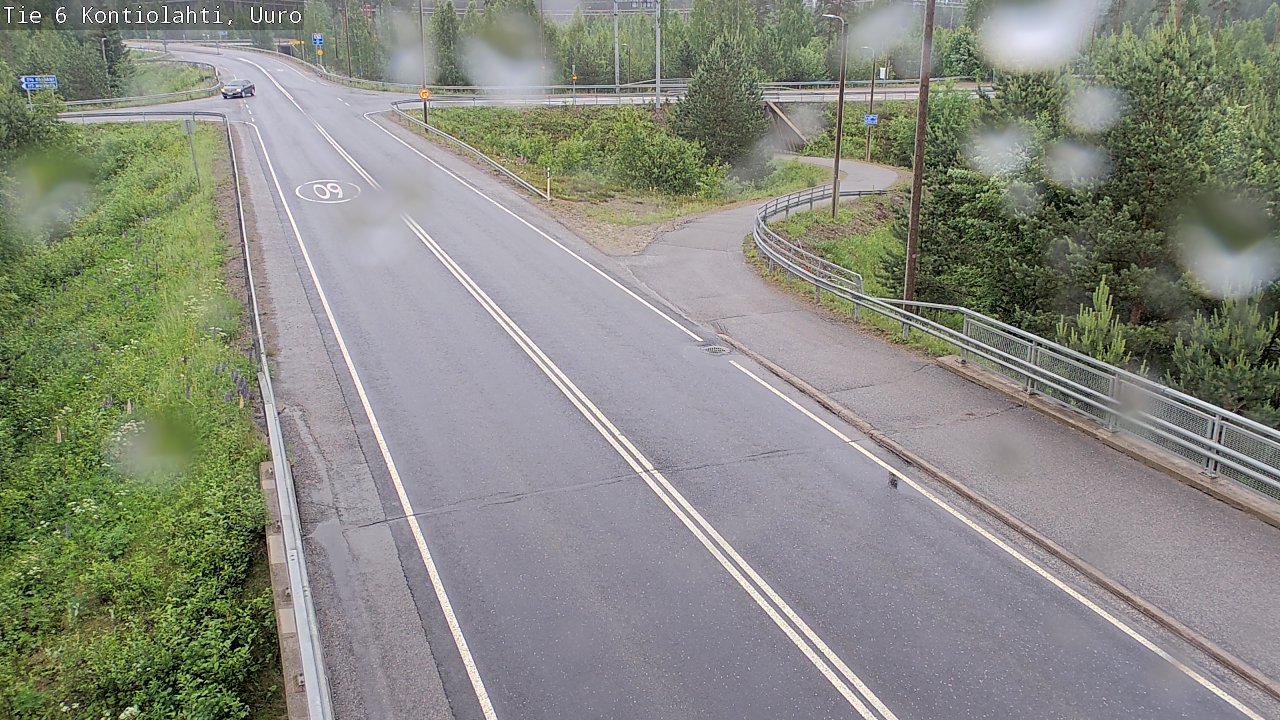 Kelikamerat Kuva Tie 6 Kontiolahti, Uuro, Kontiolahti, Pohjois-Karjala