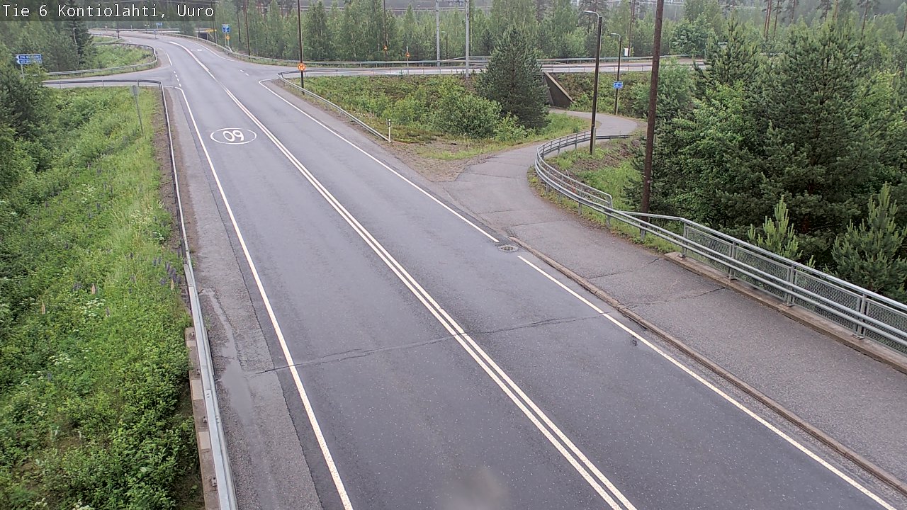 Kelikamerat Kuva Tie 6 Kontiolahti, Uuro, Kontiolahti, Pohjois-Karjala