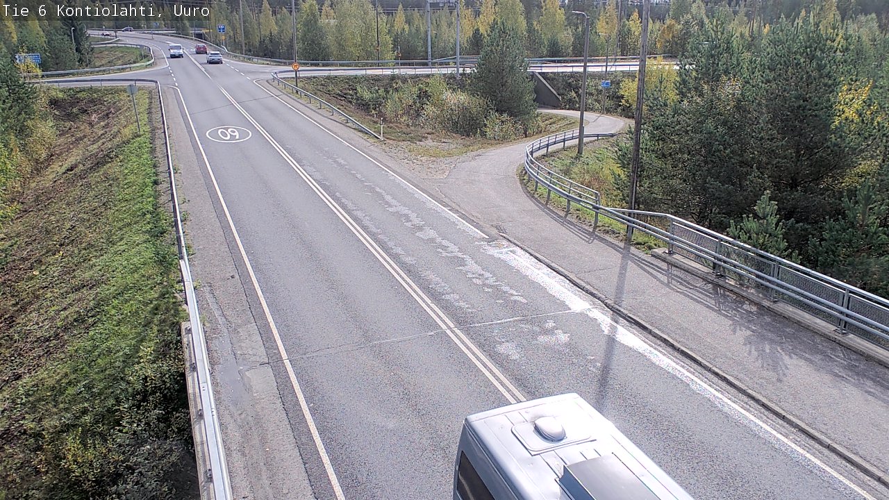 Kelikamerat Kuva Tie 6 Kontiolahti, Uuro, Kontiolahti, Pohjois-Karjala