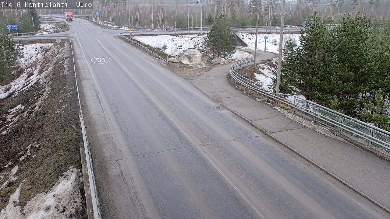 Kelikamerat Kuva Tie 6 Kontiolahti, Uuro, Kontiolahti, Pohjois-Karjala