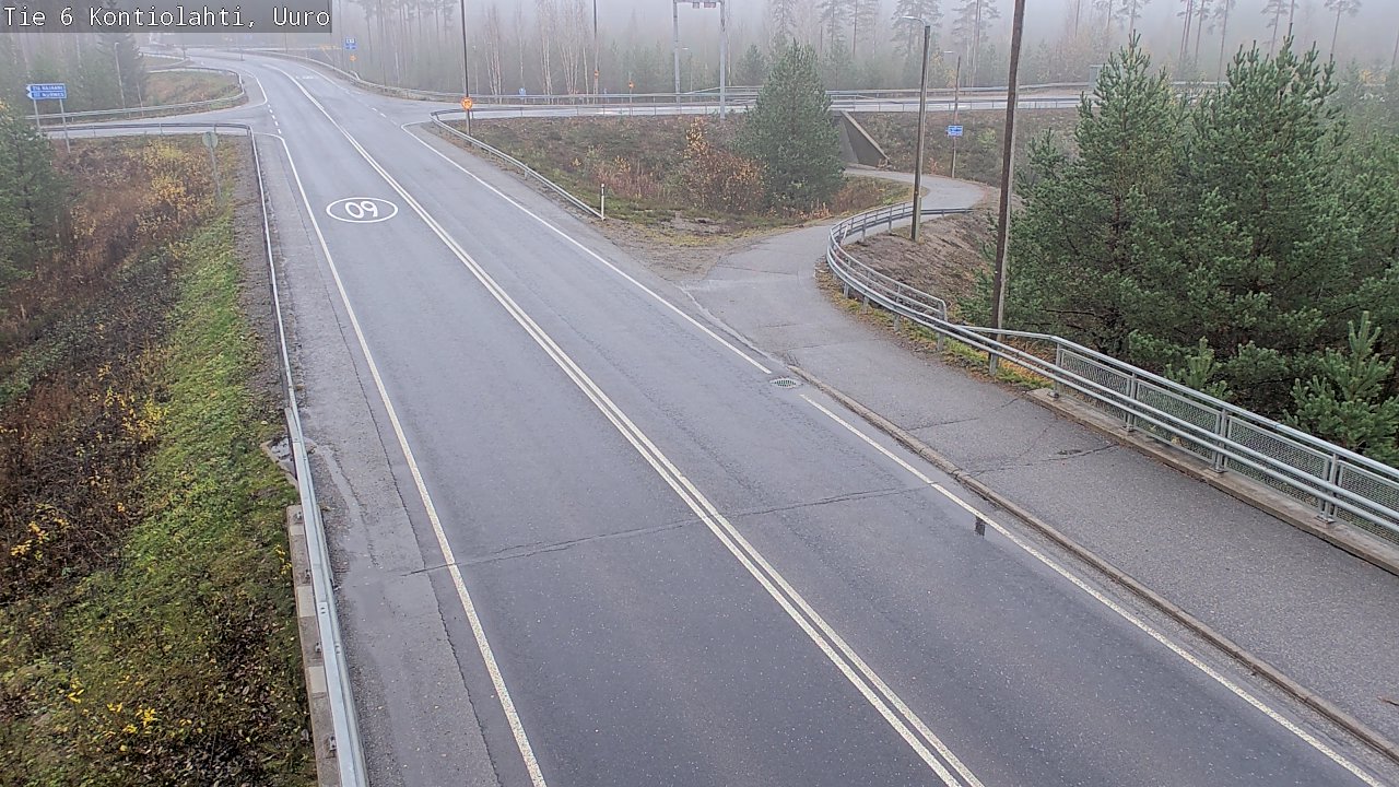 Kelikamerat Kuva Tie 6 Kontiolahti, Uuro, Kontiolahti, Pohjois-Karjala