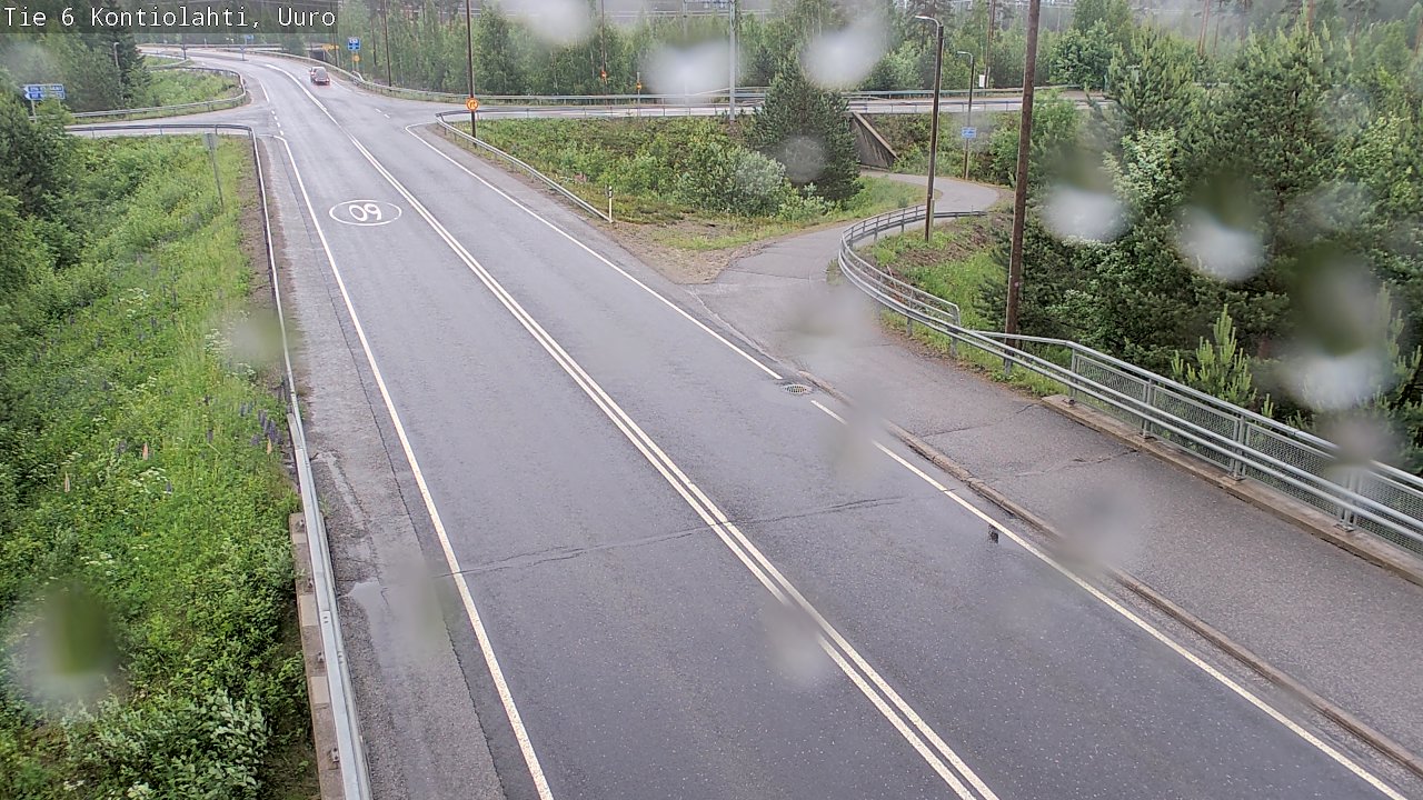 Kelikamerat Kuva Tie 6 Kontiolahti, Uuro, Kontiolahti, Pohjois-Karjala
